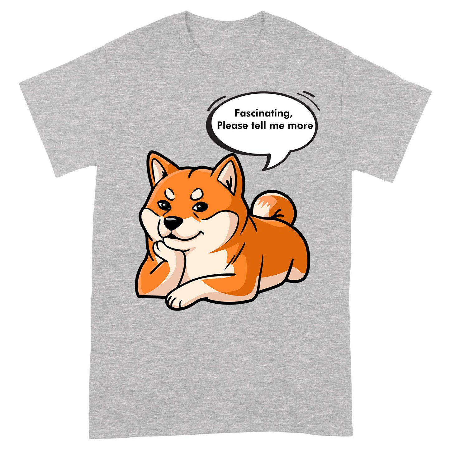 Funny Shiba Inu Dog Unisex Standard T-Shirt, Shiba Inu Funny Tee For Dog Lover IPHW9364