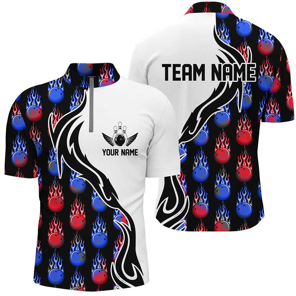 Custom Bowling Shirts For Men And Women, Personalized Bowling Team Jerseys IPHW4979