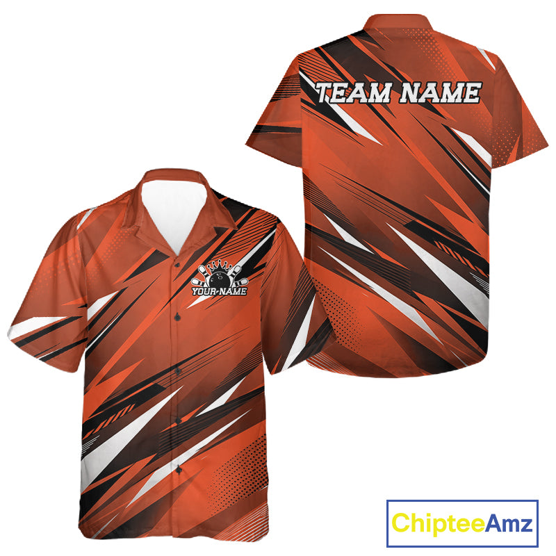 Orange and black sports jersey with 'Team Name' text on a white background, featuring Chiptee Amz branding.