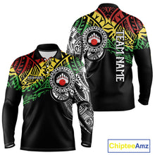 Load image into Gallery viewer, Personalized Tribal pattern Mens Bowling Shirts Custom Bowling outfit  for men Team bowling jersey NQS9813