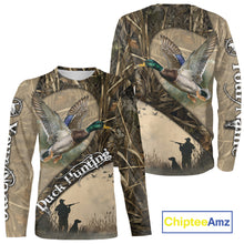 Load image into Gallery viewer, Mallard Duck Hunting Brown Camouflage 3D All Over Printed Shirts, Duck Hunting Clothes for Hunter NBT155