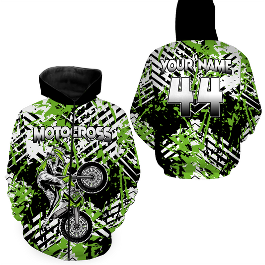 Motocross Racing Hoodie Jersey For Men Women Motorcycle Dirt Bike Hoodie Zip MH99