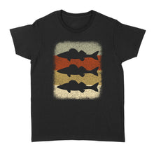 Load image into Gallery viewer, Retro vintage Walleye Fishing Shirt, Fisherman Gift D03 NQS3136 Women's T-shirt