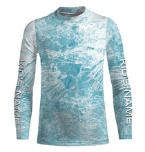 Load image into Gallery viewer, Ice camo Ice Fishing Shirts, Personalized Ice Fishing Clothing for men, women and kids IPHW3504