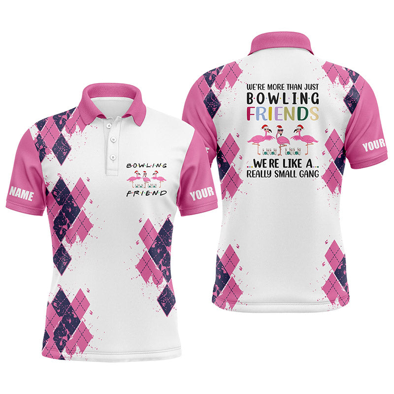 Custom bowling shirt for men – personalized team jersey front view