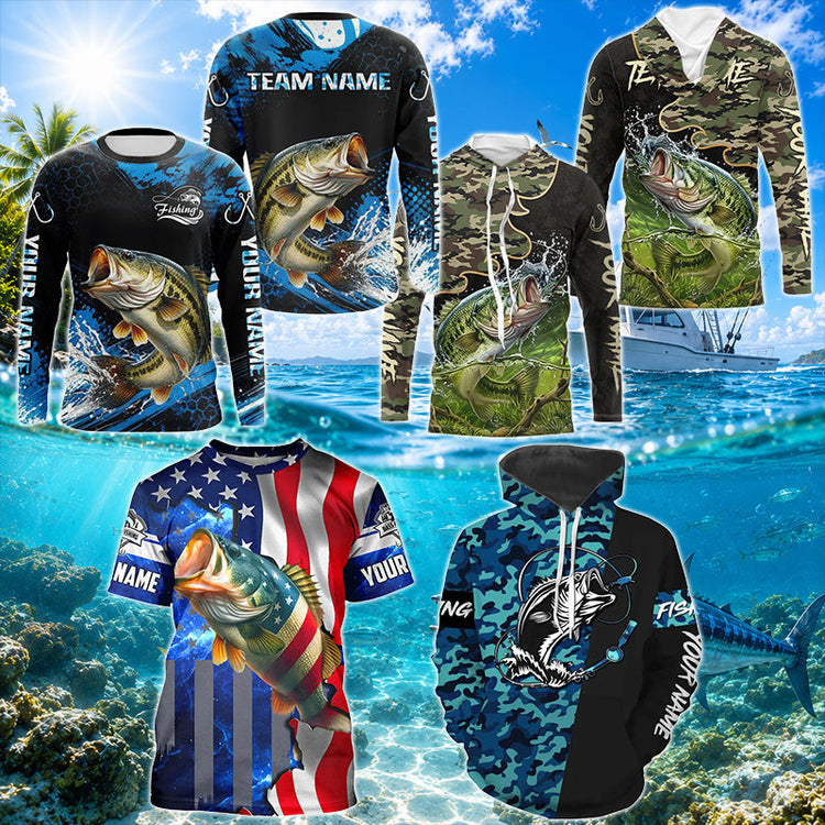 bass fishing shirts 