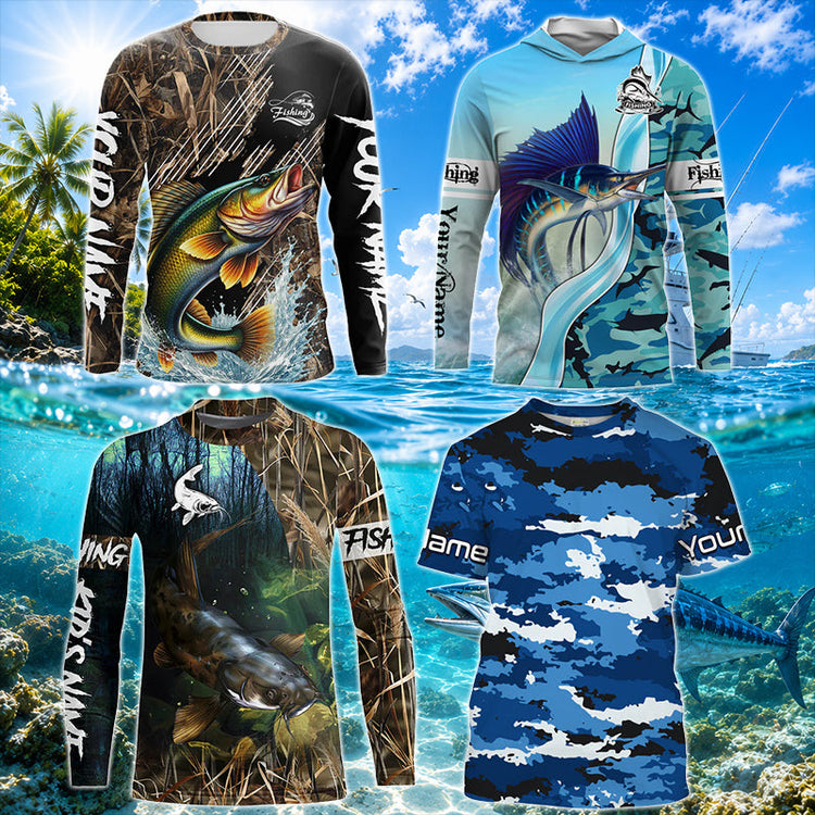 camouflage fishing shirt