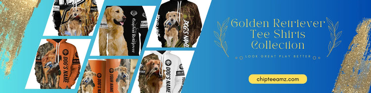 golden retriever tee shirts
