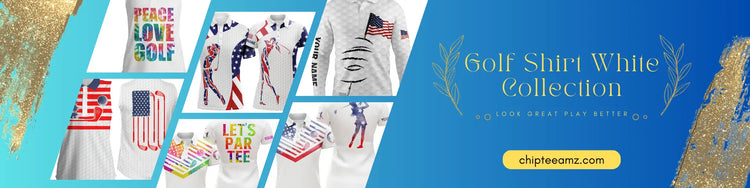golf shirt white