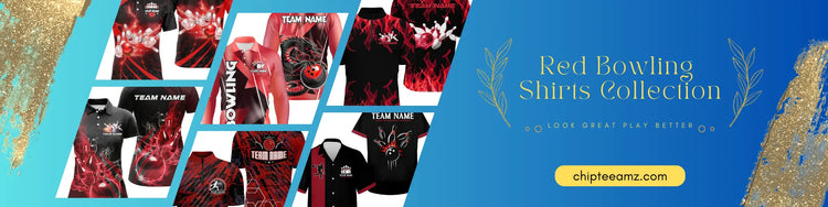 red bowling shirt
