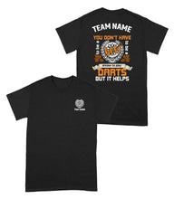 Load image into Gallery viewer, Custom Funny Darts Shirt, Grunge Dart Shirt, Darts And Beer Shirt, Darts For Gift NYN0124