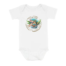 Load image into Gallery viewer, Personalized Largemouth Bass Infant Fishing Shirts, Daddy&#39;s Little Fishing Buddy Bass Baby Onesie NQS8280