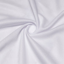 Load image into Gallery viewer, Blue and White Mens golf polo shirts custom golf attire for mens, unique mens golf apparel NQS9312