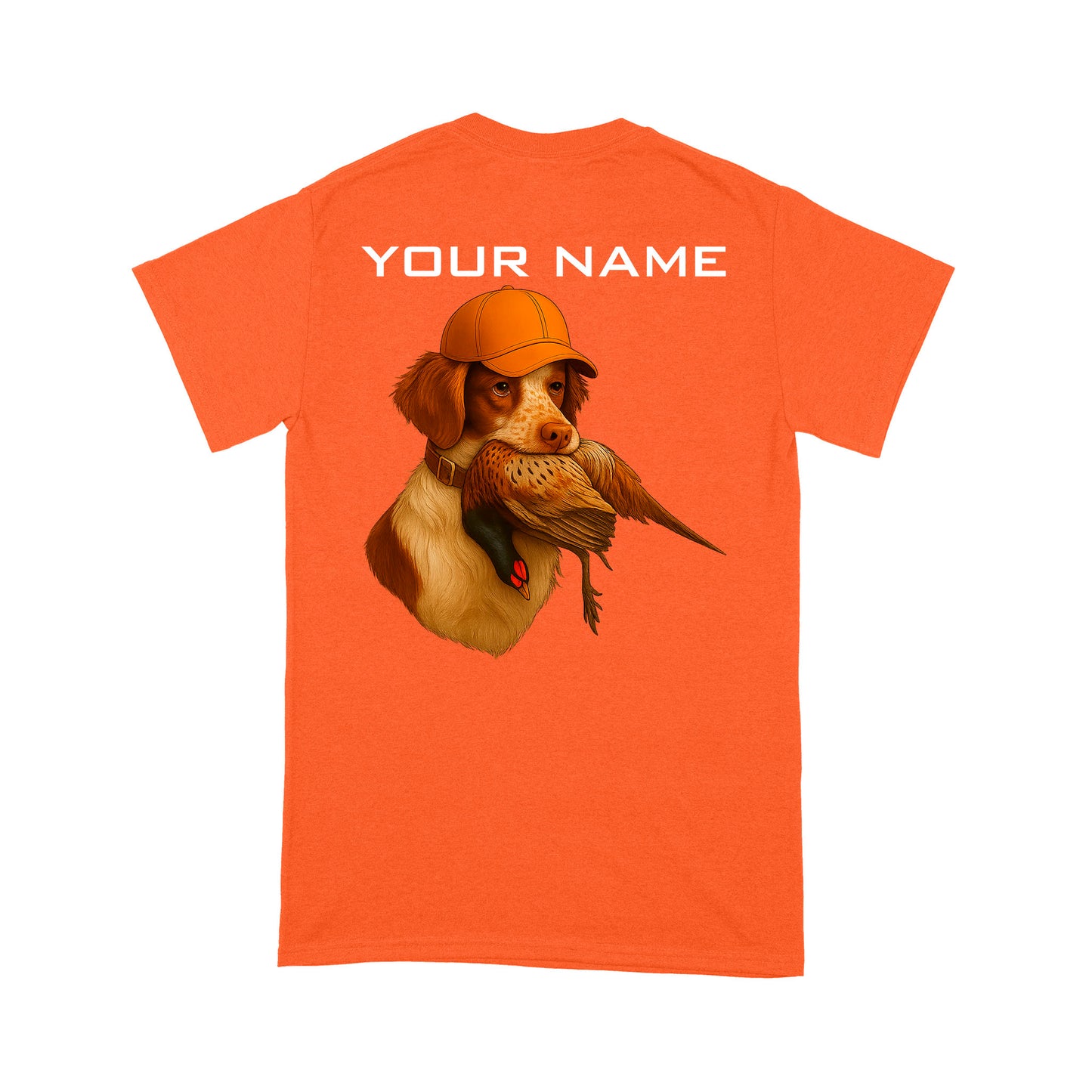 Brittany Spaniel Pheasant hunting Shirt for Hunter FSD4722 D03