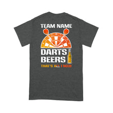 Load image into Gallery viewer, Darts Beer That's All I Need Custom Darts Funny Shirt For Men-Women, Darts For Gift NYN0142