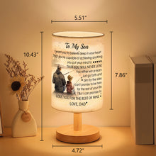 Load image into Gallery viewer, Father Son Fishing Table Lamp Son Gifts from Dad, Father and Son Fishing Lamp gift for Son CTNL1