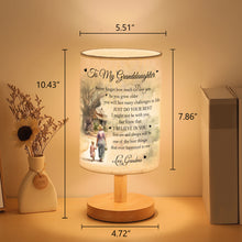 Load image into Gallery viewer, Granddaughter Table Lamp Granddaughter Gifts from Grandma, Granddaughter and Grandma Lamp CTNT1