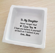 Load image into Gallery viewer, Mother Daughter Keepsake Box Daughter gift from Mom Daughter Jewelry Box Daughter Birthday Christmas TNK2