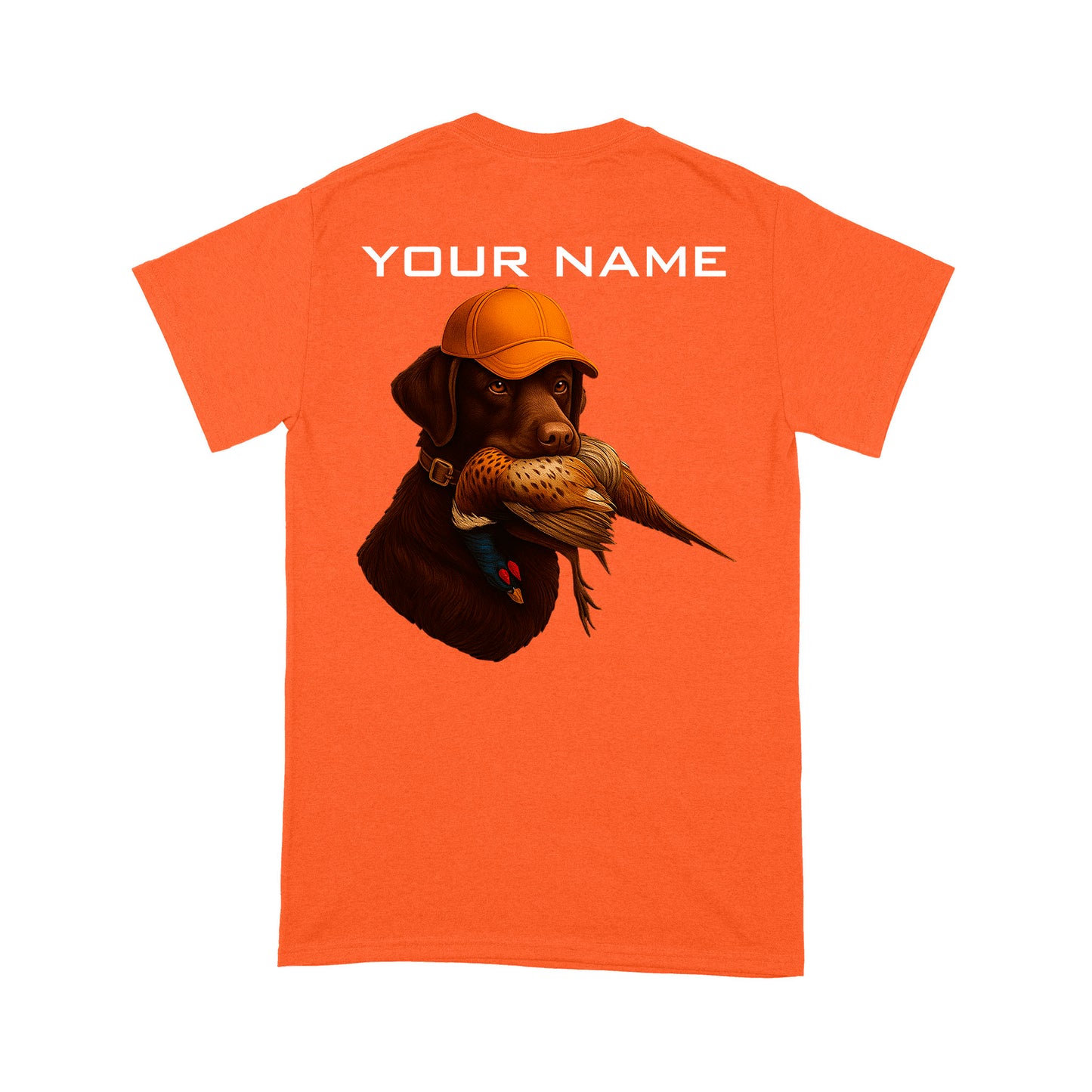 Chocolate Labrador Retriever Pheasant hunting Shirt for Hunter FSD4721 D03
