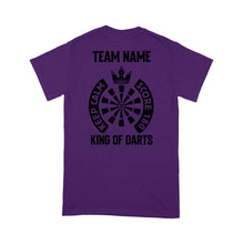 Load image into Gallery viewer, King Of Darts Custom Dart Team Shirts Dart Shirt For Men-Women, Darts For Gift NYN0163