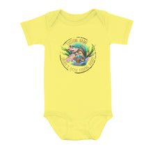 Load image into Gallery viewer, Personalized Largemouth Bass Infant Fishing Shirts, Daddy&#39;s Little Fishing Buddy Bass Baby Onesie NQS8280