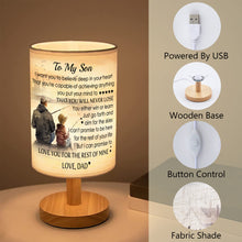 Load image into Gallery viewer, Father Son Fishing Table Lamp Son Gifts from Dad, Father and Son Fishing Lamp gift for Son CTNL1