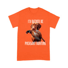 Load image into Gallery viewer, Vizsla Dog Pheasant Hunting T-shirt FSD4587