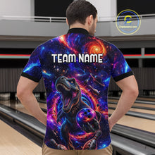 Load image into Gallery viewer, Galaxy Funny Bowling Shirt for Men Custom Bowling League Jersey Polo &amp; Quartr-Zip QZT1022