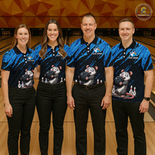 Load image into Gallery viewer, Custom Funny Opossum Bowling Team Jersey Ugly Bowling Shirt League for Women Bowling Gift QZT846