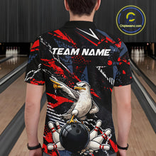 Load image into Gallery viewer, Custom Funny Gull Bowling Team Shirt for Men Bowling League Jersey Polo &amp; Quarter-Zip QZT1016