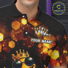 Load image into Gallery viewer, Funny Bee Bowling Shirt for Men Custom Bowling Team Jersey Bowling Outfit Polo &amp; Quarter-Zip QZT952