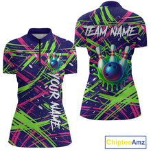 Load image into Gallery viewer, Custom Bowling Shirts for Team Women Men Custom Bowling Polo and 1/4 Zip Shirt MBL227