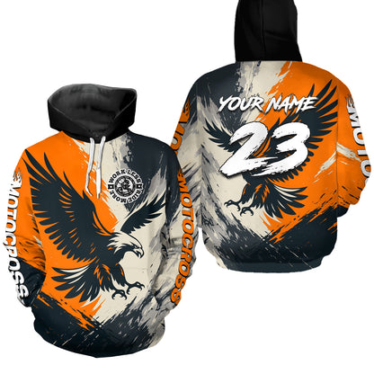 Eagle Motocross Hoodie for Men Women Dirt Bike Racing Hoodie Adult Hooded Shirt MH421