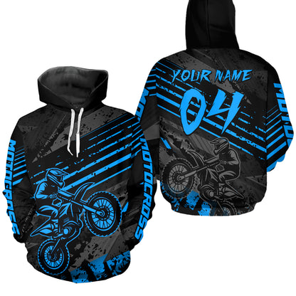 Custom Motocross Hoodie Men Women Dirt Bike Racing Hoodie Custom Riding Shirt MH444