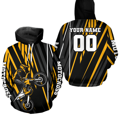 Custom Motocross Racing Hoodie for Men Women Adult Dirt Bike Hoodie Riding Shirt MH461