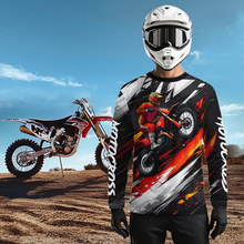 Load image into Gallery viewer, Custom Motocross Jersey for Kid Women Men Dirt Bike Shirts Motorcycle Riding Shirt XM492