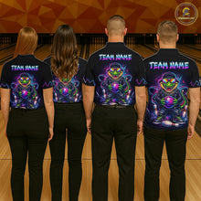 Load image into Gallery viewer, Custom Funny Neon Alligator Bowling Jersey for Men Bowling League Bowling Team Shirts HN294