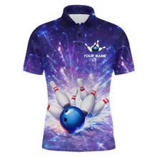 Load image into Gallery viewer, Custom Bowling Jersey for Men Bowling Uniform Polo &amp; 1/4 Zip Bowling Shirts for Bowler and Team HNT231