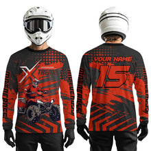 Load image into Gallery viewer, Custom Red Off-Road Quad Bike Shirt Extreme ATV Motocross Shirts Kid Men Women UPF30+ DNT79