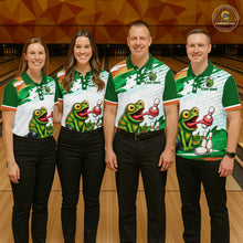 Load image into Gallery viewer, Custom Funny Chameleon Bowling Jersey for Men Bowling Team Shirts Bowling League HNT308