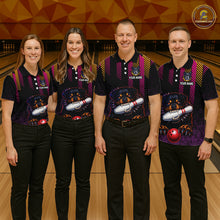 Load image into Gallery viewer, Custom Funny French Bulldog Bowling Jersey for Women Bowling Team Shirts Polo &amp; 1/4 Zip HNT185