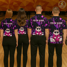 Load image into Gallery viewer, Custom Funny Ragdoll Cat Bowling Jersey for Women Bowling League Bowling Team Shirts HN288
