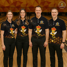 Load image into Gallery viewer, Custom Funny Bee Bowling Bowling Jersey for Women Bowling Team Shirts Polo &amp; 1/4 Zip HNT195