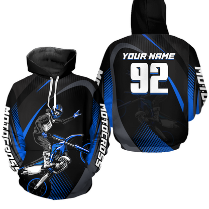 Custom Youth Motocross Hoodie Jersey Dirt Bike Racing Motorcycle Hoodie Shirt for Men Women HOT27