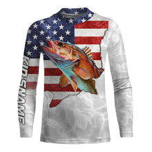 Load image into Gallery viewer, Redfish Red Drum Fishing Custom UV Protection Shirts, Redfish Fishing Jerseys, Fishing Tournament Shirt TTN67