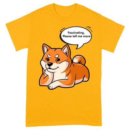 Funny Shiba Inu Dog Unisex Standard T-Shirt, Shiba Inu Funny Tee For Dog Lover IPHW9364