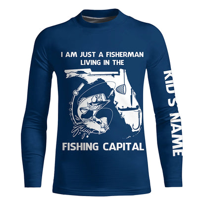 Fisherman living in the Fishing Capital UV protection performance fishing shirts A30