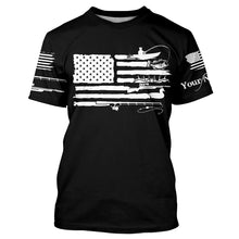 Load image into Gallery viewer, American Flag UV Protection Fishing Hunting Shirt For Fisherman Hunter A44