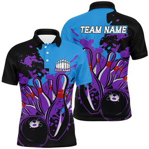 Personalized Multi-Color Bowling Team Jerseys, Bowling Tournament Shirts Bowling Apparel For Men And Women IPHW6565