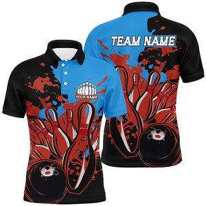 Personalized Multi-Color Bowling Team Jerseys, Bowling Tournament Shirts Bowling Apparel For Men And Women IPHW6565